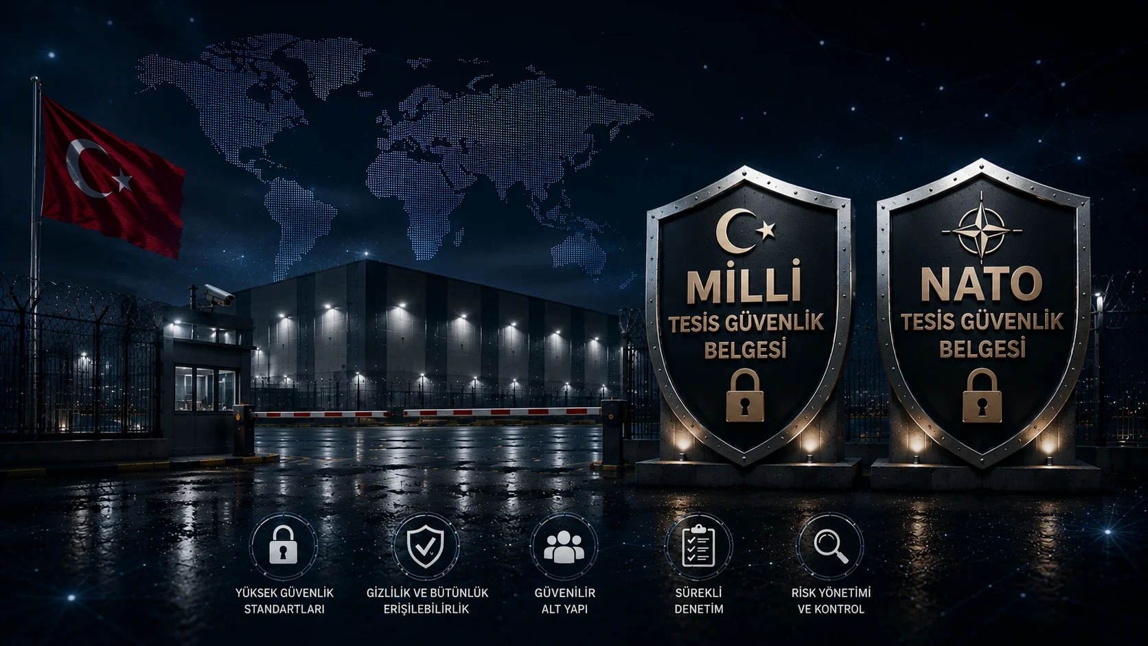 Tesis Güvenlik Belgelerini Aldık